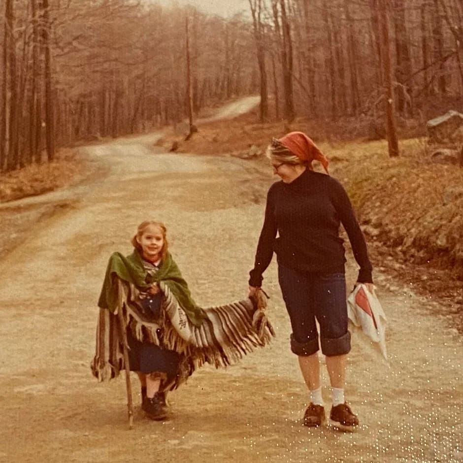 Mary Alice and Alison off on an adventure.