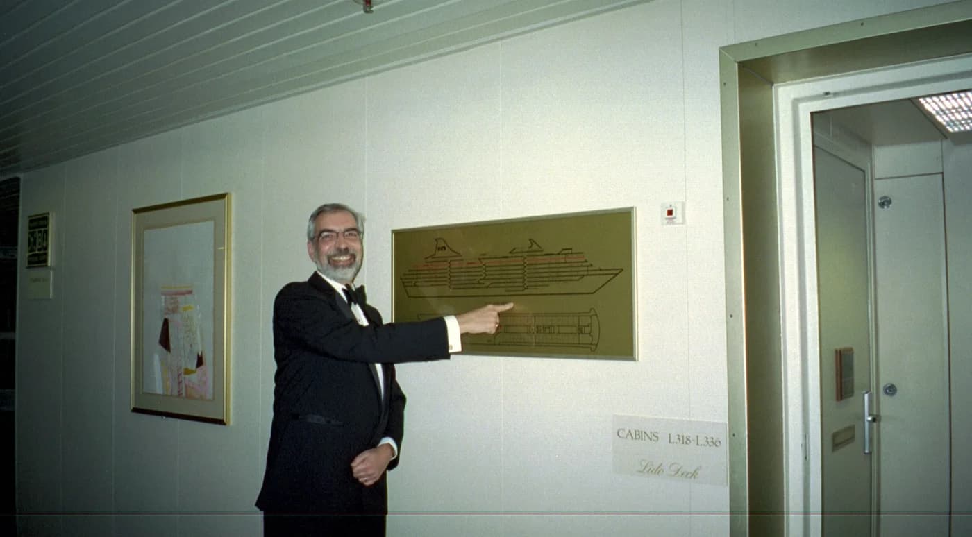 Formal night on the ship