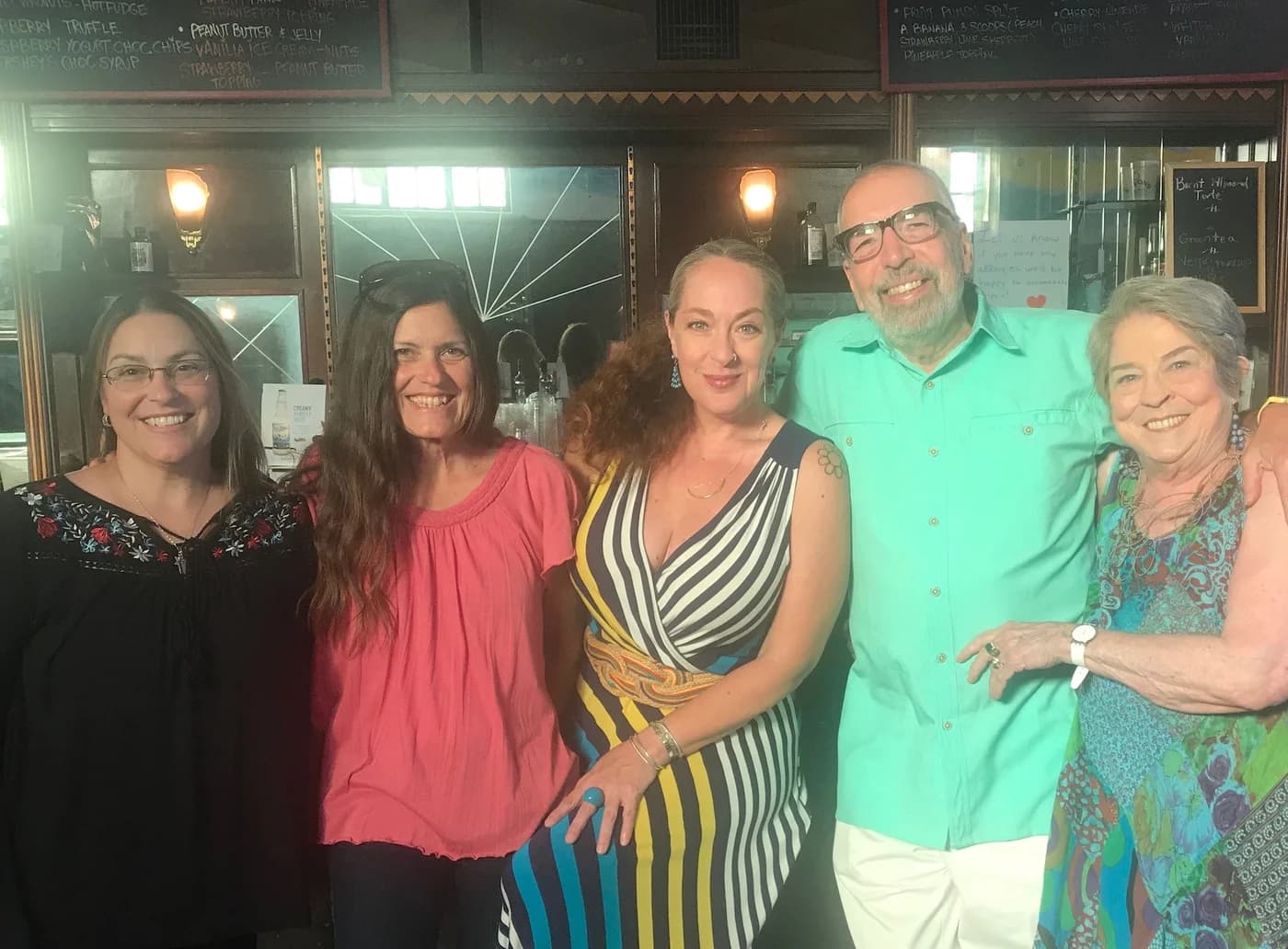 Richard celebrates his 65th birthday at historic Pittsburgh ice cream parlor Klavon's. Special surprise guests include my niece Sharon and her daughter April.